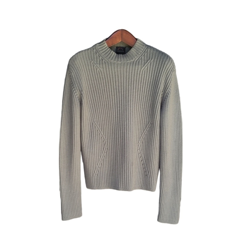 Bogner Sweater Size L Olive Green